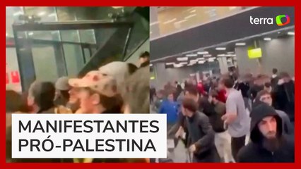 Multidão invade aeroporto na Rússia para protestar contra voo vindo de Israel