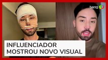 Rico Melquiades revela como ficou após passar por cirurgias plásticas no rosto