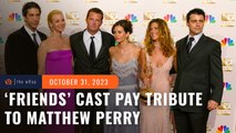 Matthew Perry’s ‘Friends’ co-stars pay tribute to fallen cast mate
