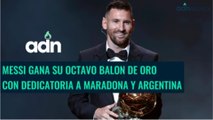Messi gana su octavo Balon de Oro y el Inter Miami celebra el primer trofeo para la MLS