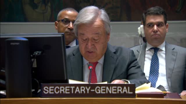António Guterres: Los ataques de Hamás no vinieron de la nada