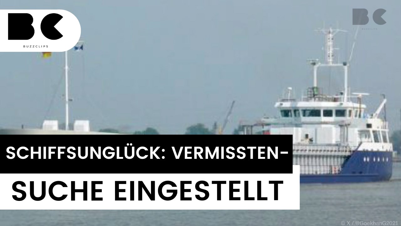 Frachter-Kollision vor Helgoland: Suche nach Vermissten eingestellt