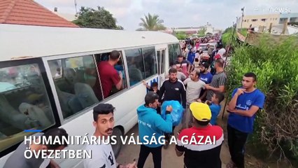 Üzemanyaghiány miatt leállt a gázai kórházak többsége