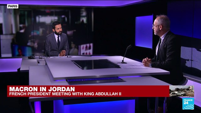 'A hardening of Jordan's position' on Israel as Macron visits