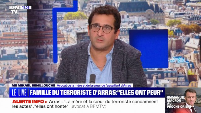 Famille de l'assaillant présumé d'Arras: Elles n'ont jamais été associées à de tels actes , rapporte l'avocat de la mère et de la sœur