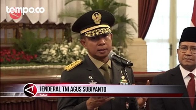 Resmi Gantikan KSAD Dudung, Berikut Tugas Baru Jenderal Agus Subiyanto