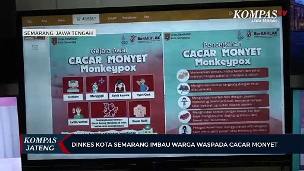 Dinkes Kota Semarang Imbau Warga Waspada Cacar Monyet