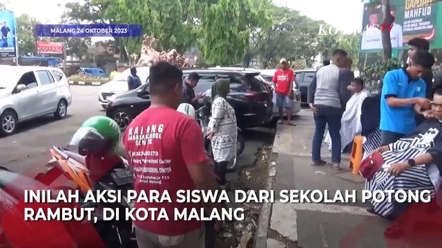 Malang Barbershop Center Tawarkan Potong Rambut Gratis