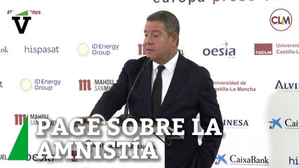Page dice que la Constitución "deja fuera la amnistía": "No está porque se debatió y se descartó. Punto."