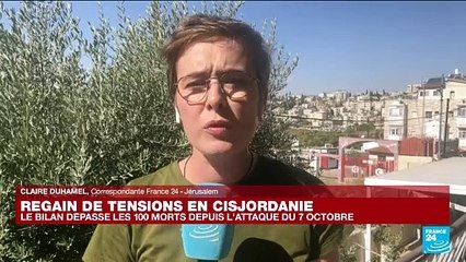 Regain de tensions en Cisjordanie : le bilan dépasse les 100 morts depuis l'attaque du 7 octobre