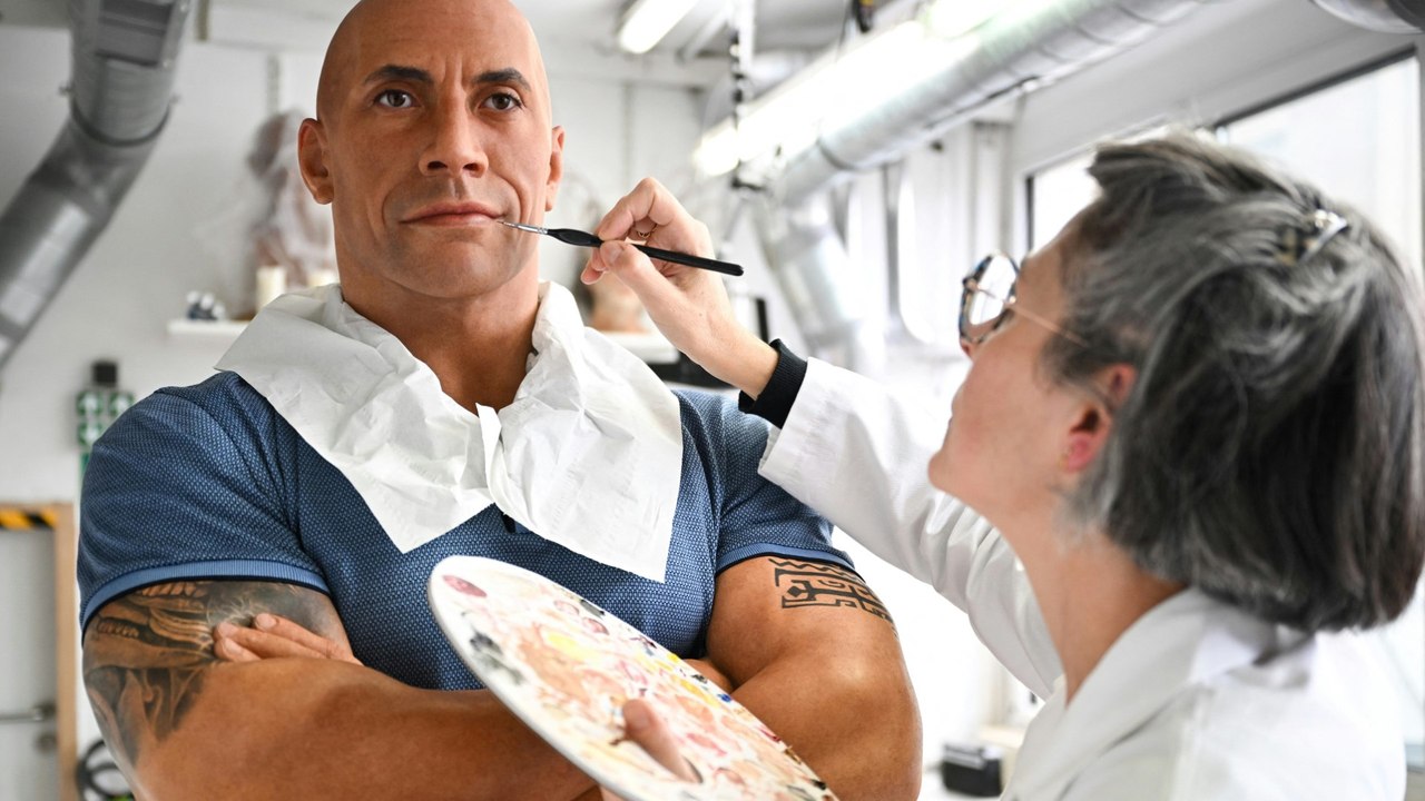 Dwayne Johnson mit zu heller Haut? Wachsfigur wird nachgebessert
