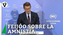 Feijóo, sobre la amnistía: “Cataluña necesita la revolución de la verdad y de la política de verdad”