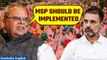 Rahul Gandhi-Satyapal Malik: On farmers’ agitation, Malik says MSP should be implemented | Oneindia