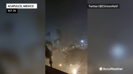 Otis makes landfall in Mexico