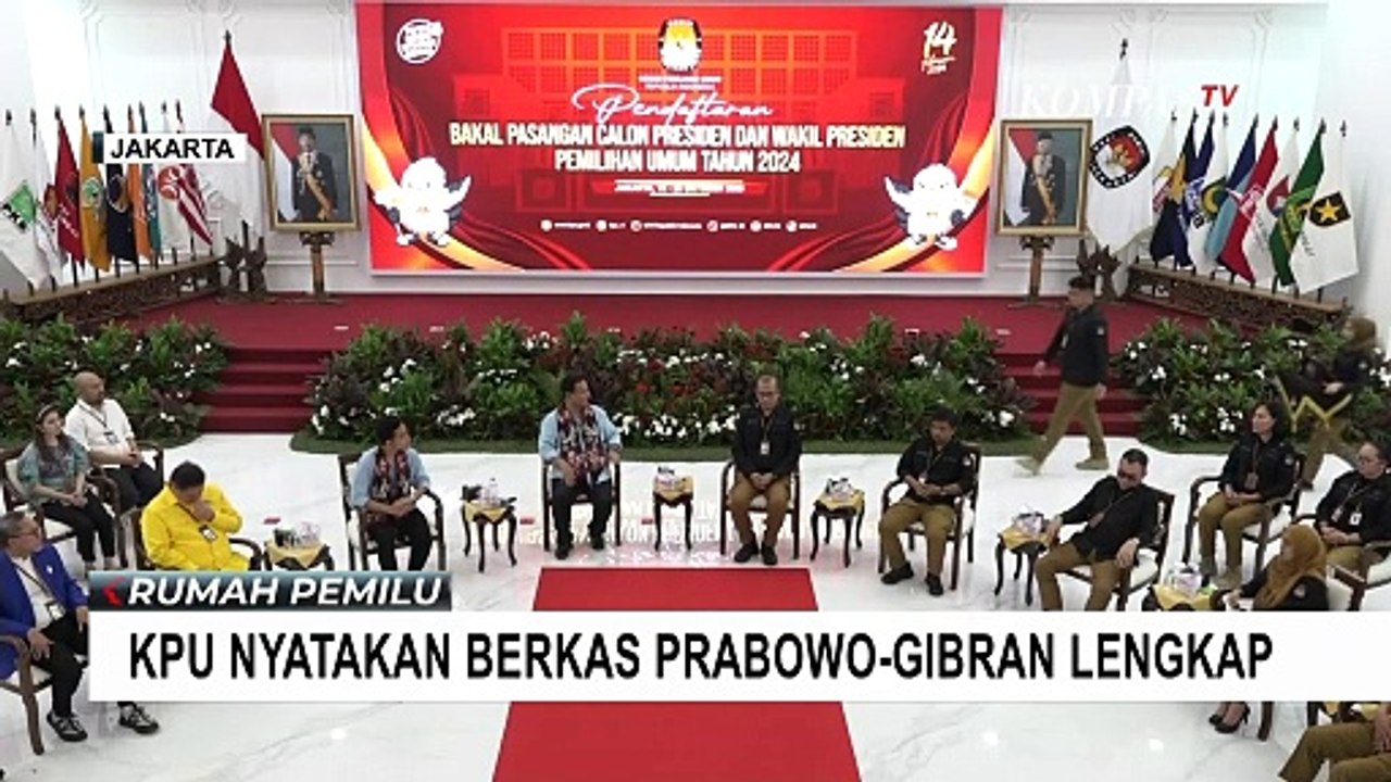 Ketua KPU Nyatakan Berkas Prabowo-Gibran Lengkap, Tes Kesehatan Dijadwalkan di RSPAD Gatot Soebroto