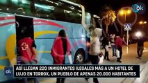 Así llegan 220 inmigrantes ilegales más a un hotel de lujo en Torrox, un pueblo de apenas 20.000 habitantes
