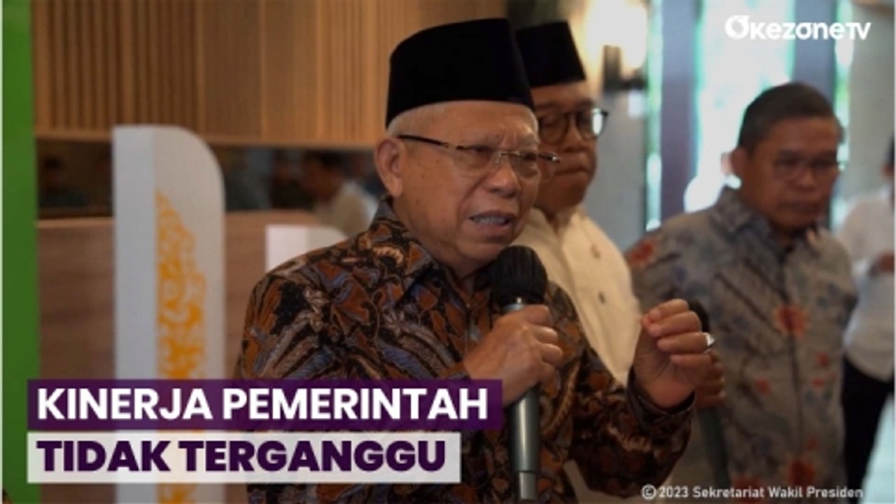 Wapres Pastikan Kinerja Pemerintah Tak Terganggu Jelang Pilpres 2024