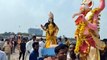 चेन्नई में मां दुर्गा की प्रतिमा का विसर्जन... देंखें वीडियो...