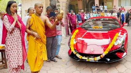 Shraddha Kapoor ने खरीदी नई लक्जीरियस Lamborghini Car, खुद ही कार ड्राइव का लिया आनंद