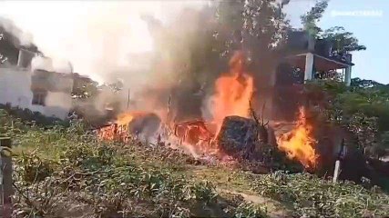 पूर्णिया: भीषण अग्निकांड की घटना में 6 घर जलकर राख, लाखों की संपत्ति जली