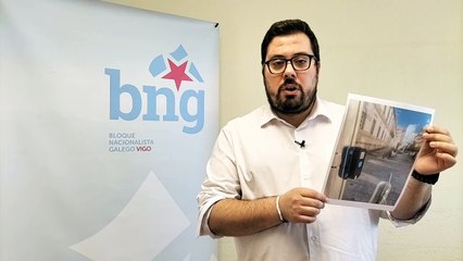 ¿Gran Hermano vigués? El BNG pide explicaciones a Caballero por los sensores aparecidos en la calle del Príncipe