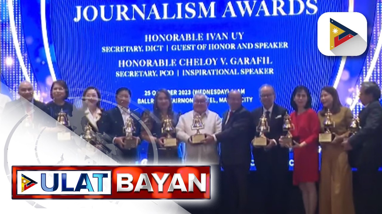 MOPC, kinilala ang ilang natatanging mamamahayag at media organizations sa bansa
