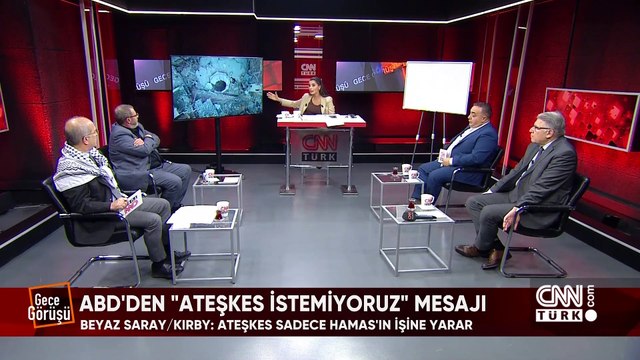 ABD ve İsrail'in gerçek derdi Hamas mı? ABD'nin Ateşkes istemiyoruz mesajına kim ne dedi? Gazze'de barışın tek yolu Türkiye mi? Gece Görüşü'nde konuşuldu