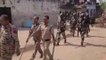 भिण्ड: चुनाव को लेकर पुलिस अलर्ट, ग्रामीण इलाकों में निकाला फ्लैग मार्च