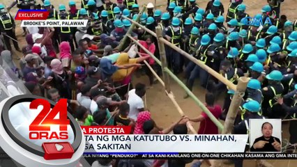 Protesta ng mga katutubo vs. minahan, nauwi sa sakitan | 24 Oras