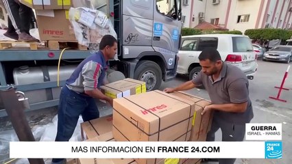 Falta de combustible pone en riesgo la distribución de ayuda humanitaria en Gaza