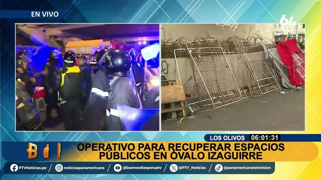 Óvalo Izaguirre: recuperan espacios públicos ocupados por ambulantes entre Independencia y Los Olivos