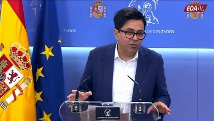 La indignante respuesta de Gerardo Pisarello a EDATV sobre los vuelos cortos de Yolanda Díaz