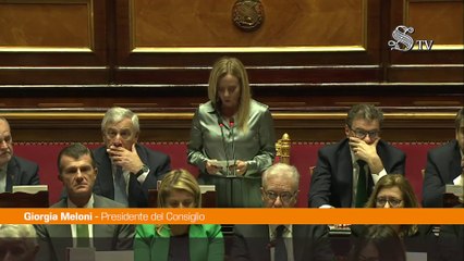 Meloni "Nessuna ambiguità nel condannare Hamas"