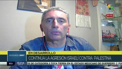"Hay un gigantesco experimento sádico con la población palestina por parte de Israel y Occidente"
