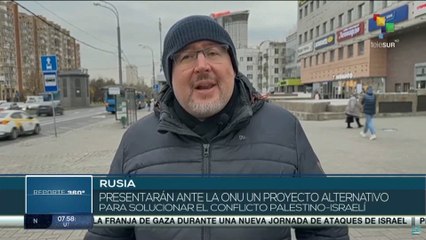 Rusia presenta proyecto alternativo ante la ONU para solucionar conflicto Palestino-israelí