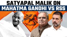 Rahul Gandhi-Satyapal Malik discuss the fight between Gandhism and RSS ideology | Oneindia