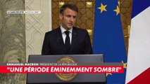 Emmanuel Macron : «J’ai pris la décision qu’un navire de notre Marine nationale puisse appareiller prochainement pour soutenir les hôpitaux de Gaza»
