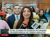 Carabobo | CNAE y Frente Fernanda Bolaños recibieron reconocimiento por día del cocinero