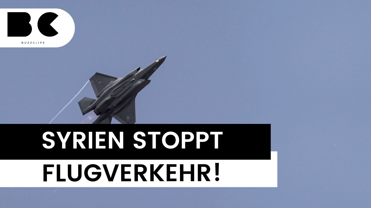Israelische Luftangriffe stoppen Flugverkehr in Syrien