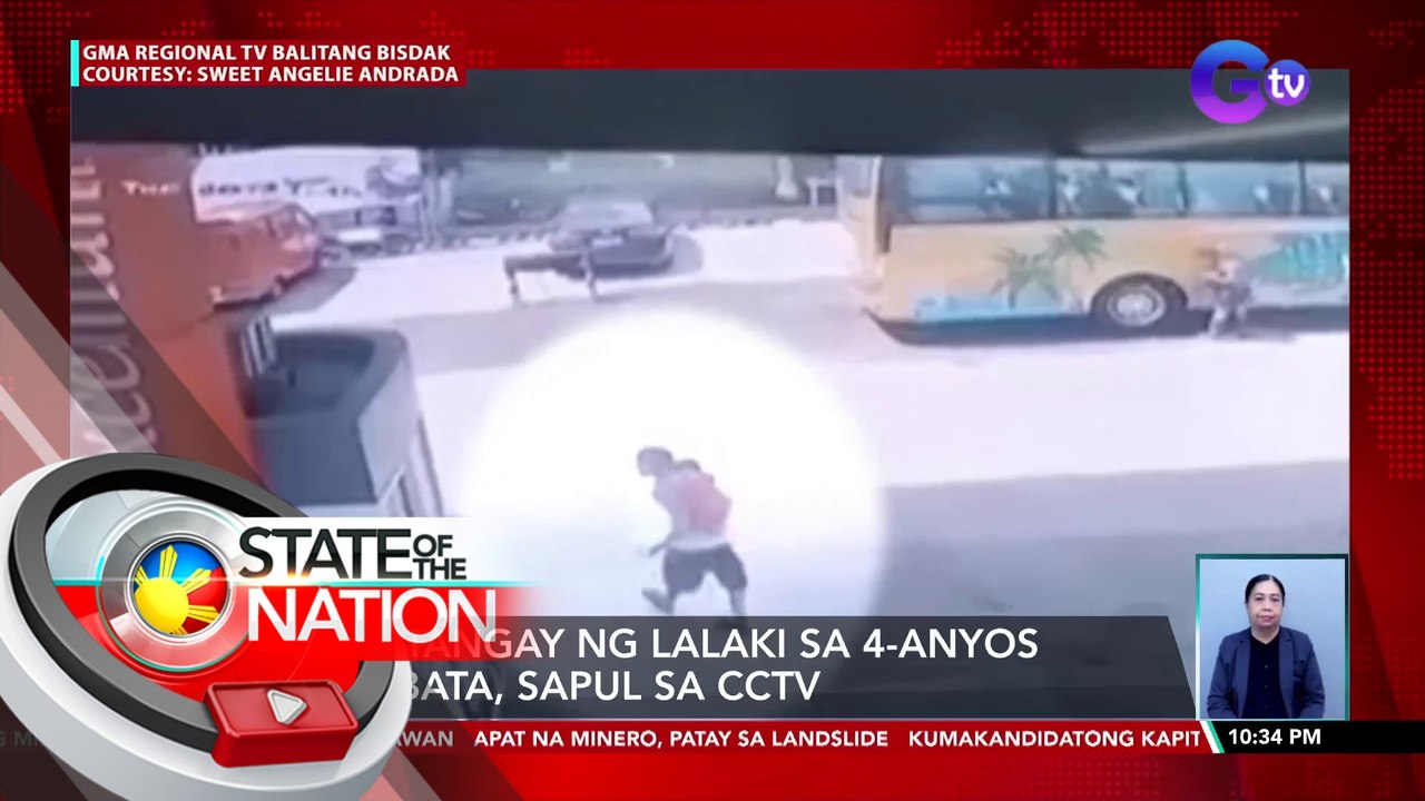 Pagtangay ng lalaki sa 4-anyos na bata, sapul sa CCTV | SONA