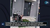 Alemania revive la 'Noche de los cristales rotos': marcan los hogares judíos con pintadas antisemitas