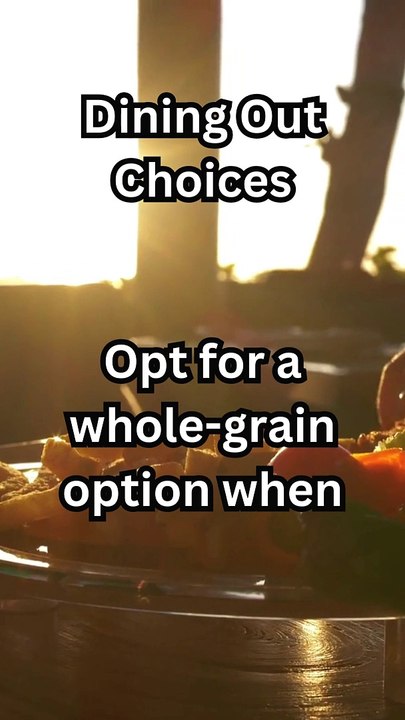 Enjoy the benefits of whole grains. #WholeGrains #HealthyDining