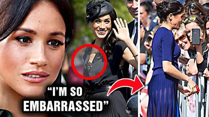 Most Awkward Meghan Markle Wardrobe Malfunctions