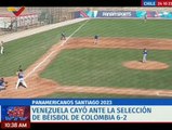 El conjunto cafetero de la Selección de Colombia en Béisbol logró la victoria con 6-2 ante Venezuela en los Juegos Panamericanos 2023