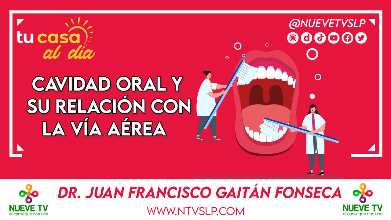 Cavidad oral y su relación con la vía aérea