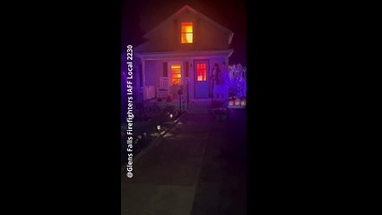 Halloween : Des pompiers interviennent à cause de décorations un peu trop réalistes