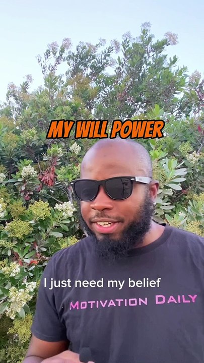 My Will Power #dayodman #strength #power #eeyayyahh #motivationalspeaker