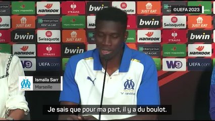 OM - Sarr : "Je sais que pour ma part, il y a du boulot"