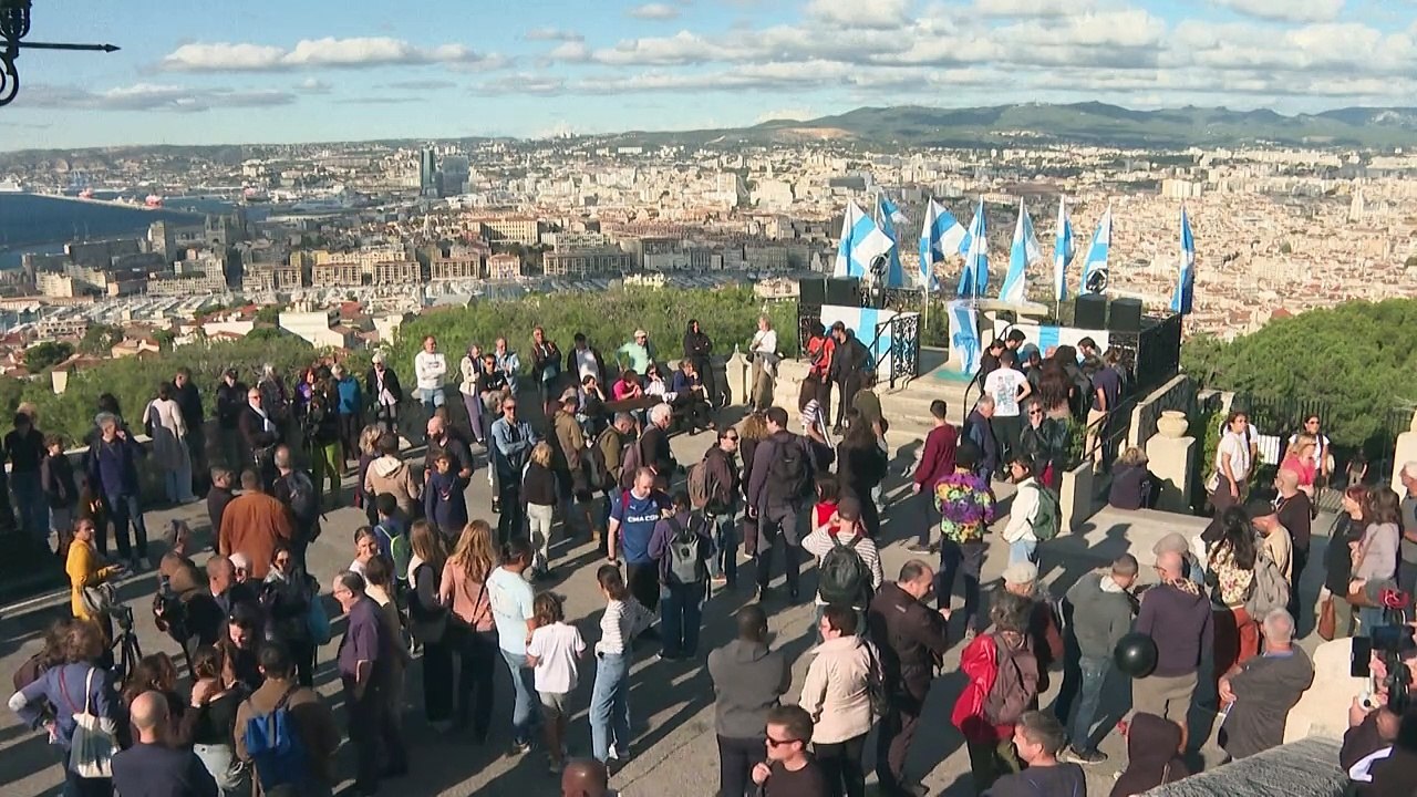 Israël-Hamas: rassemblement pour la paix à Marseille, à l'initiative de supporters de l'OM