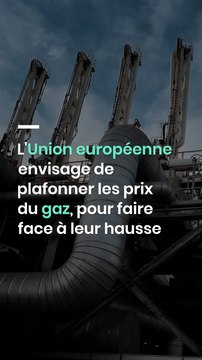 L'Union européenne envisage de plafonner les prix du gaz, pour faire face à leur hausse